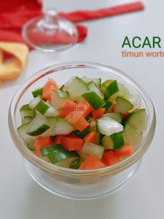 Foto resep ACAR Timun Wortel