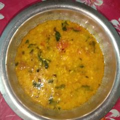 A picture of Yellow Moong dall.