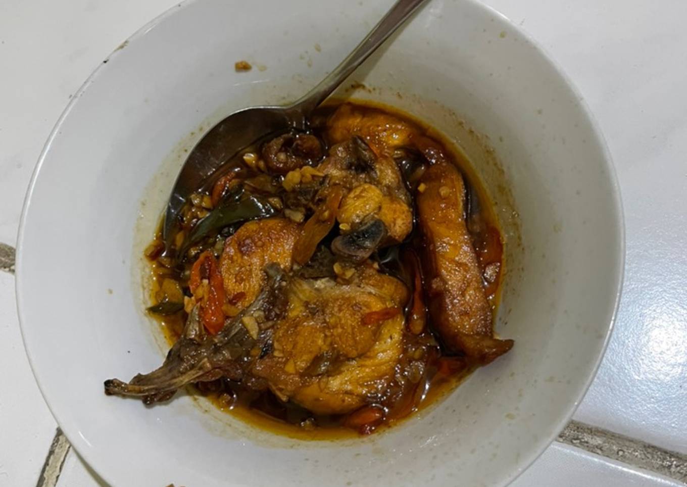 Ayam Goreng Saos Inggris