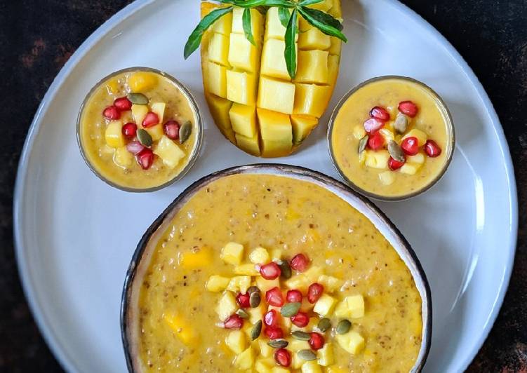 Steps to Prepare Award-winning Mango Daliya/ Mango porridge