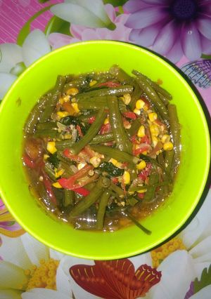 Foto resep Tumis kacang panjang