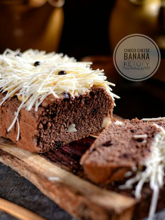 Foto resep Banana Choco Cheese Cake #ketopad_cp_ketobeticcake