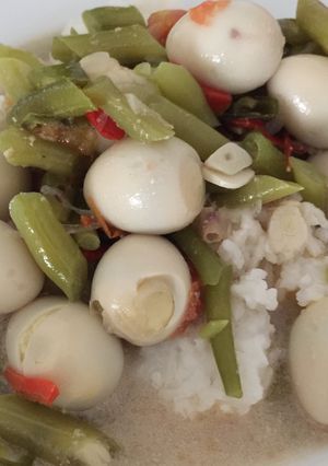 Foto resep Tumis santan buncis telur puyuh