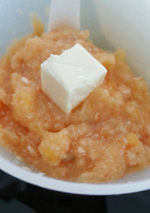 Foto resep Bubur Salmon Keju (MPASI)