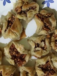 صورة لوصفة البقلاوة التركية