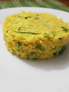 Una foto de Arroz a la florentina