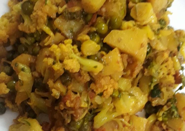 Recipe of Jamie Oliver Aloo gobi matar veg