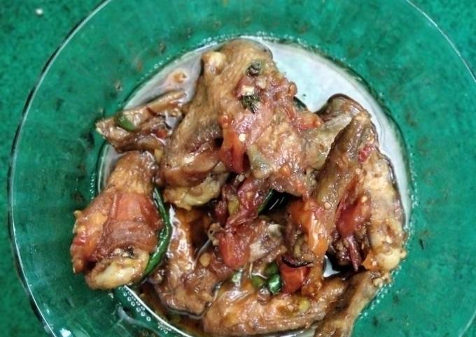 Resep Ayam kecap pedas manis oleh د - Cookpad