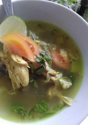 Foto resep Soto Ayam (Daur Ulang Ayam Goreng)