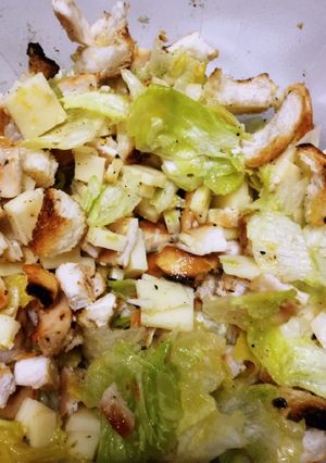 Una foto de Ensalada César, a mi manera