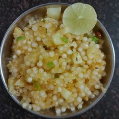 Sabudana khichdi A picture of Sabudana khichdi.