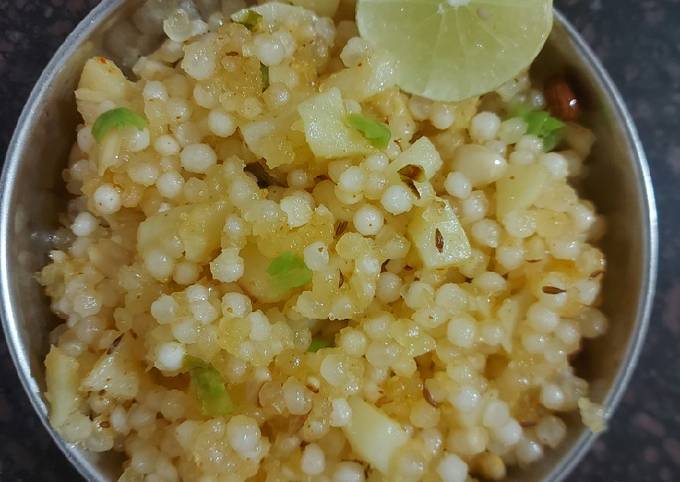 Recipe of Homemade Sabudana khichdi