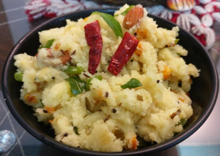 Recipe of Homemade Upma