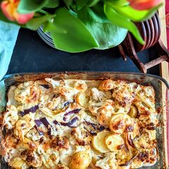 A picture of Cauliflower Cheese Bake.