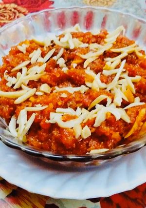 A picture of Gajar halwa.