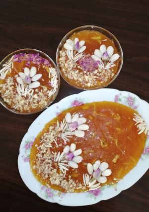 عکسی از دستور بازم حلوای ساگو