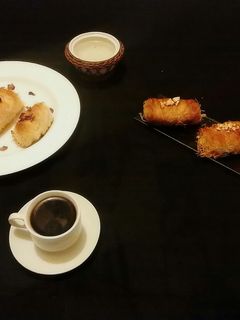 صورة لوصفة لفائف الكنافة
