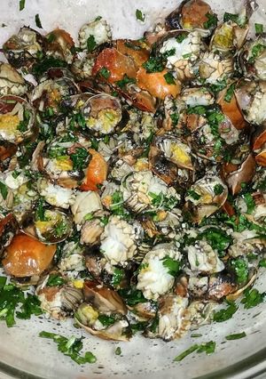 Foto di Antipasto di granchietti