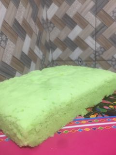 Foto resep Bolu pandan simple
