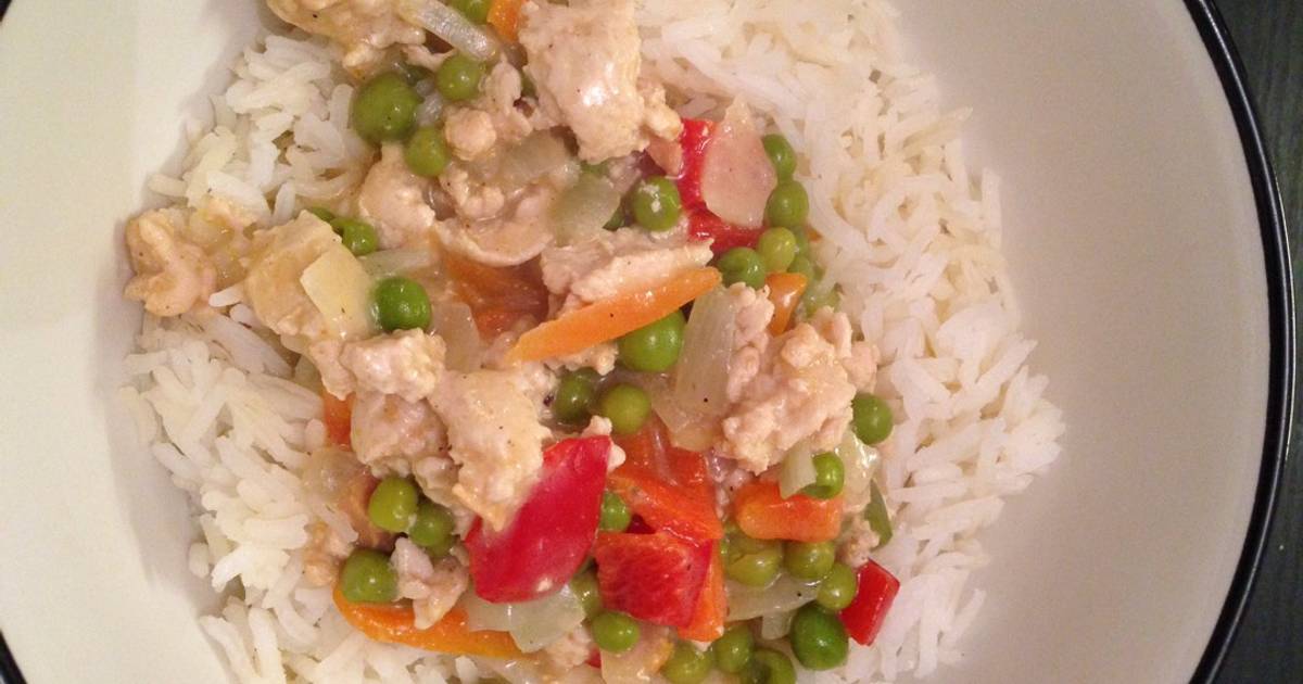 Creamy mince and rice Recipe by asoare - Cookpad