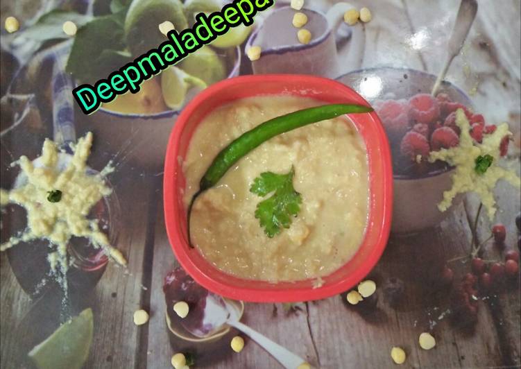 Steps to Prepare Award-winning Chana dal chutney