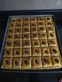 صورة لوصفة بقلاوة بدون اله