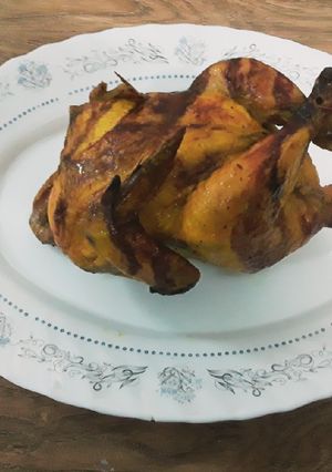 عکسی از دستور مرغ بریون