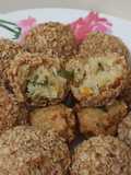 116. Bola ayam oatmeal