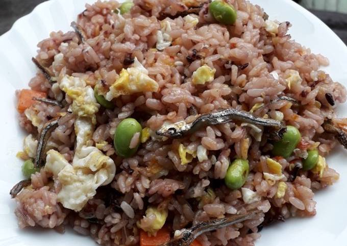 Resep Nasi goreng beras merah oleh Buk e Exgiz - Cookpad