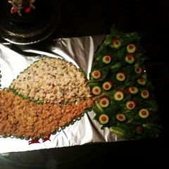A picture of Peacock Salad.