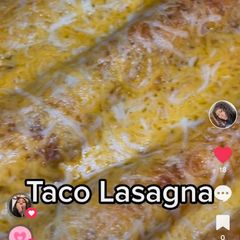 A picture of Taco Lasagna.