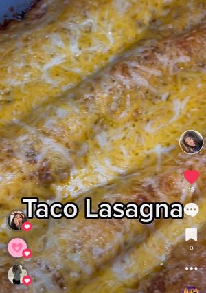 A picture of Taco Lasagna.