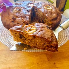 A picture of Healthy banana cake.