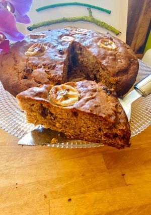 A picture of Healthy banana cake.