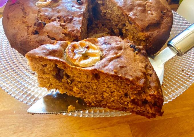 Steps to Prepare Speedy Healthy banana cake