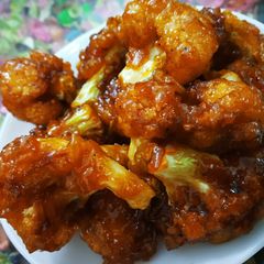 Honey chilli cauliflower A picture of Honey chilli cauliflower.