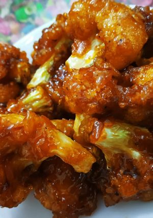 A picture of Honey chilli cauliflower.