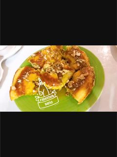 عکسی از دستور خاگینه مغز دار با شهد