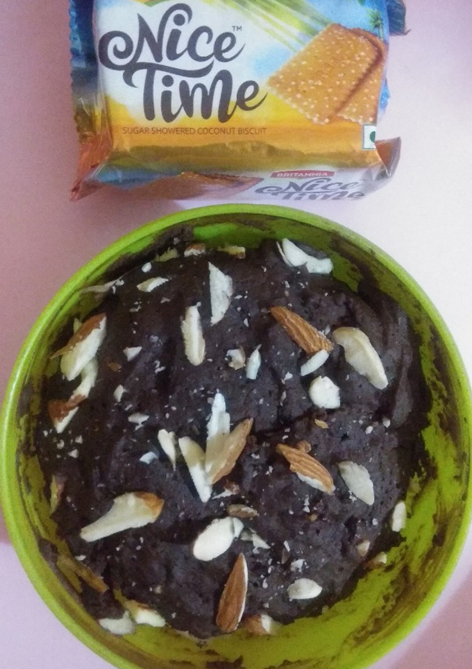 பிஸ்கட்  பவுல் கேக் செய்முறை முக்கிய புகைப்படம்