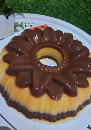 Foto resep Puding Mangga & Coklat