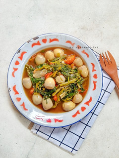Foto resep Tumis Kangkung Telur Puyuh