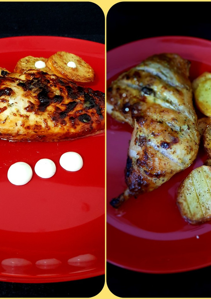 Una foto de Pollo con Miel y Mostaza