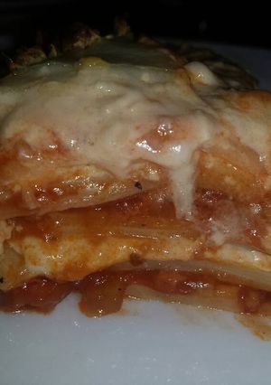 A picture of Lasagna.
