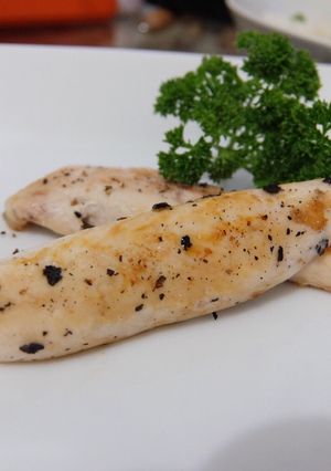 Foto resep Menu Diet Sehat Pemalas: Ayam panggang/goreng tanpa minyak