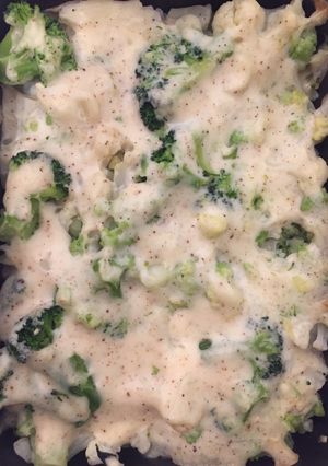Une photo de Gratin trio de chou