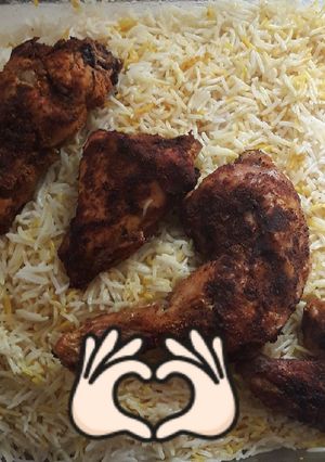 صورة لوصفة مندي بالدجاج
