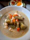 Lodeh simple (terong ijo + tempe)