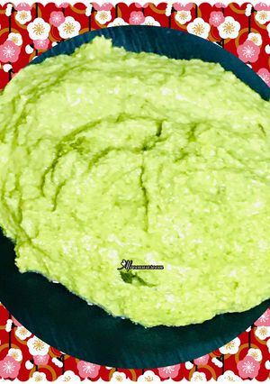 A picture of Peanuts & mint chutney.