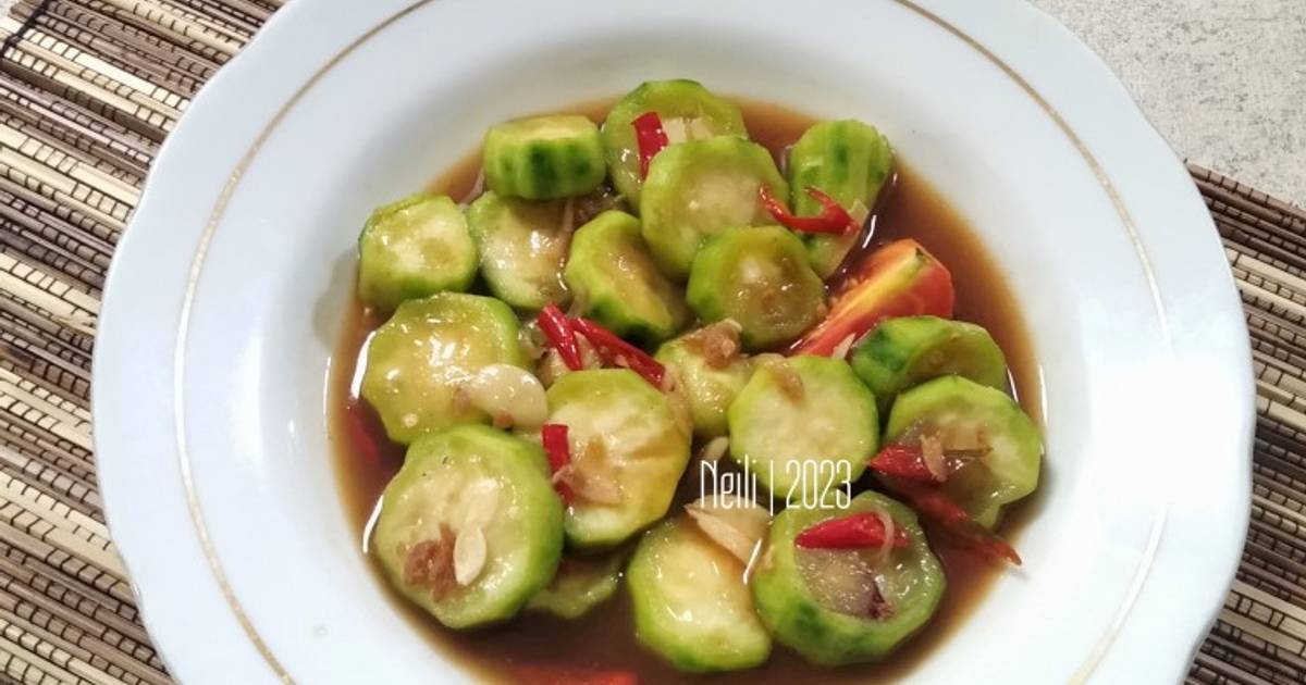 146 Resep Sayur Gambas Ebi Enak Dan Mudah Cookpad