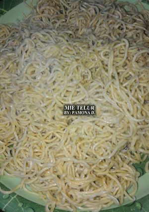 Foto resep Mie telur